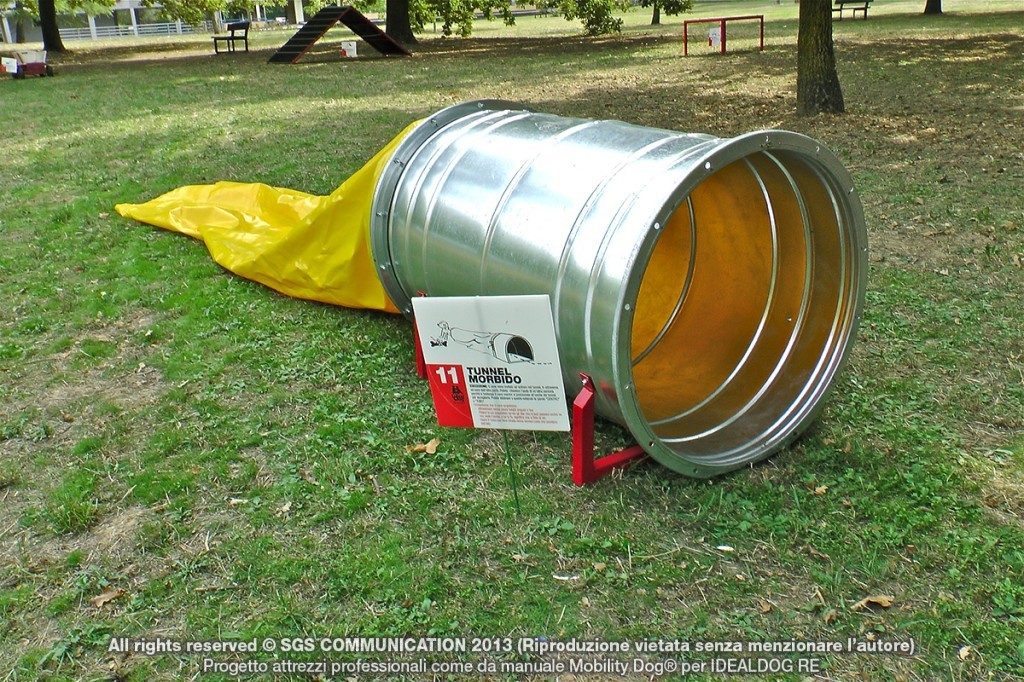 Tunnel morbido per Mobility Dog ® Attrezzi Mobility Dog